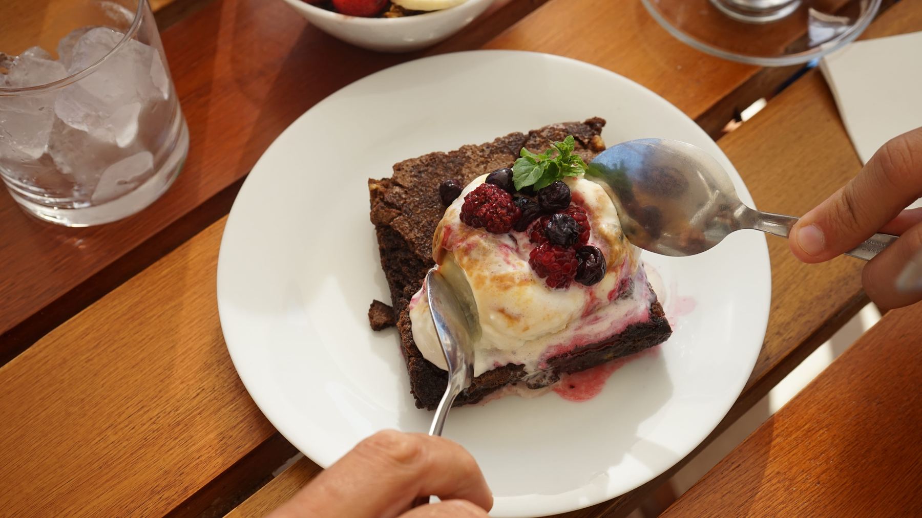 Postre cheesecake